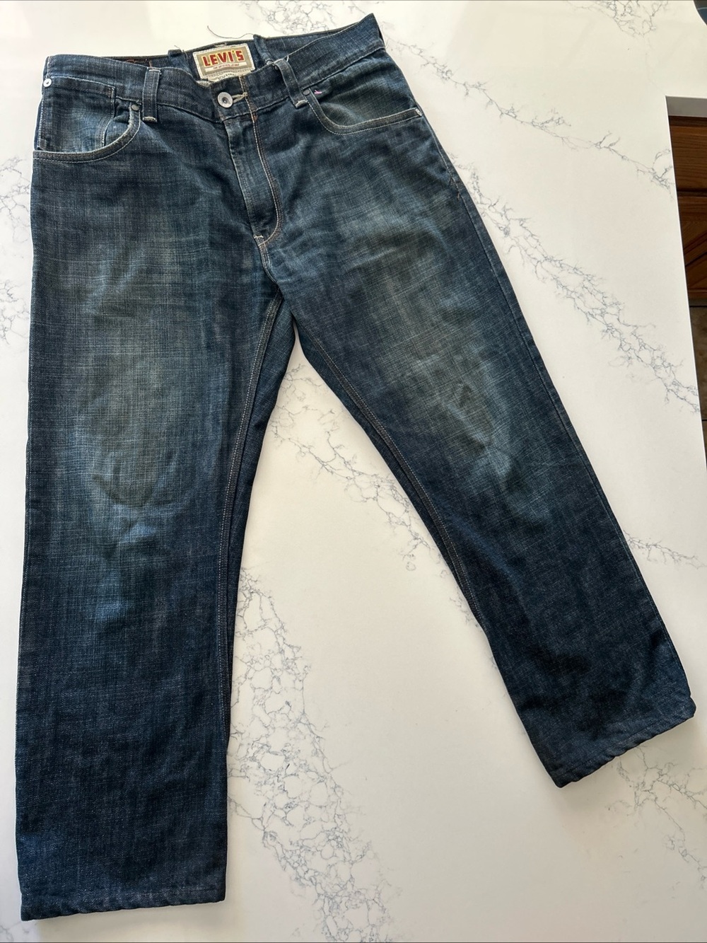Levi's Men's Indigo Straight Jeans